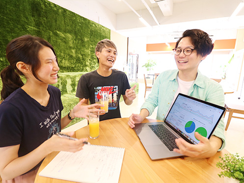 楽しみつつ真剣に取り組む